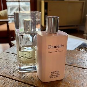 Danielle Steel perfume and lotion set